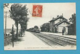 CPA - Chemin De Fer Arrivée Du Train En Gare De LA FRETTE-MONTIGNY 95 - Domont