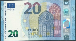 € 20 SPAIN  VA V001 A3  DRAGHI  UNC - 20 Euro