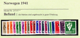 Norwegen - Unused Stamps