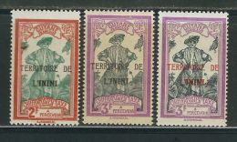 ININI Taxe  N° 8, 9 & 9 A * - Unused Stamps