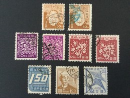 1946 Masque Yvert 360,370,376 A.o.. - Used Stamps