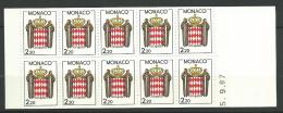 MONACO: **, CARNET N°1, TB - Cuadernillos