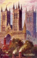 MISCELLANEOUS ART - LINCOLN CATHEDRAL - ARTHUR C PAYNE Art201 - Lincoln