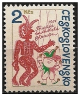 Cecoslovacchia/Tchécoslovaquie/Czechoslovakia: Marionetta, Puppet, Marionnette, Diavolo, Devil, Diable - Marionetten