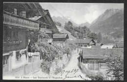 GRYON Rare Les Diablerets Et L'Argentine (Rossier) Suisse VD - Gryon