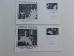 POLYNESIE (1988) écrivains Du Pacifique - FDC