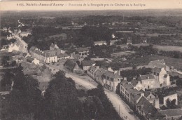 Cp , 56 , SAINTE-ANNE-d'AURAY , Panorama De La Bourgade Pris Du Clocher De La Basilique - Sainte Anne D'Auray