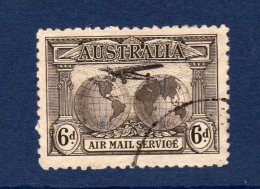 AUSTRALIE Australia 1931 Air Mail Yv PA 4 Obl - Usati