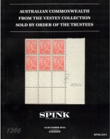 SPINK Australian Commonwealth Vestey Collection - Catalogues For Auction Houses