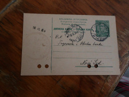 Dopisnica  Lobl Stari Sivac 1934 - Lettres & Documents