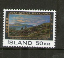 ISLANDE 1970 FESTIVAL DES ARTS  Yvert N°399 NEUF MNH** - Unused Stamps