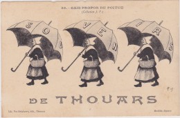 79 -   THOUARS  Gais Propos Du Poitou Souvenirs De Thouars - Thouars