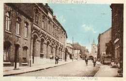 CPA - JEUMONT (59) - Aspect De La Poste Et De La Rue Hector-Despret En 1946 - Jeumont