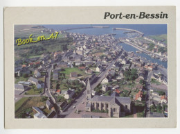 {41286} 14 Calvados Port En Bessin , Vue Générale ; Vue Aérienne - Port-en-Bessin-Huppain