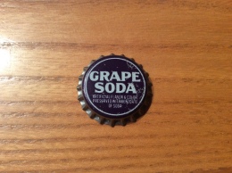 Ancienne Capsule De Soda * "GRAPE SODA" Etats-Unis (USA) - Soda