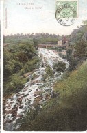 Barrage De La Gileppe-1908-Chute Du Barrage-Colorisée-Oblitération De Dolhain- Limbourg-Edit.D.T.C. Anvers - Gileppe (Barrage)