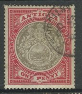 Antigua 1903 1p  Seal Issue #22 - 1858-1960 Kolonie Van De Kroon