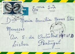 BRASIL - 1965 - Aerograma - From S. Paulo Brazil  To Lisboa Portugal - See Description & Scans - Airmail
