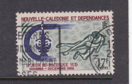 New Caledonia SG 419 1966 South Pacific Games ,17F High Jumping,used - Used Stamps