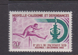 New Caledonia SG 420 1966 South Pacific Games ,20 F Hurdling ,MNH - Usados