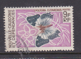 New Caledonia SG 431 1967 Butterflies And Moths 9F Polyura Clitarchus, Used - Gebruikt