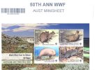 Australia 2011 50th Ann. World Wildlife Fund Australian Minisheet MNH In Sealed Plastic - Ungebraucht