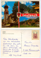 AK Tirol 6105 Leutasch Im Leutaschtal Pfarrkirche Weidach Waidach Klamm Wettersteingebirge Österreich Austria Autriche I - Leutasch