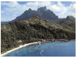 (264) French Polynesia - Hotel Marara Bora Bora (+island Photo As Bonus) - Polynésie Française