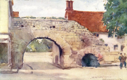 MISCELLANEOUS ART - LINCOLN - NEWPORT ARCH - A G WEBSTER Art245 - Lincoln