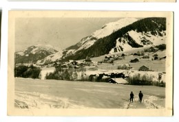 Ref 199 - LES CONTAMINES (1948) - Oblitération Des Contamines ( Cercle Tireté ) - Contamine-sur-Arve