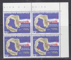 Argentina 1998 Antarctica / Base Decepcion 1v Bl Of 4  Corner ** Mnh (30286A) - Nuevos