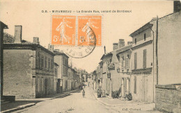 17 - CHARENTE MARITIME - Mirambeau - Grande Rue Venant De Bordeau - Mirambeau