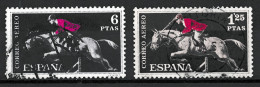 Espagne -YT PA 286 + PA 288 Obl - Jumping