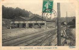 Delcampe - LONGUYON . LE DEPÔT DE LA COMPAGNIE DE L'EST . - Longuyon