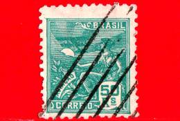 BRASILE - Usato - 1931 -  Definitivi - Economia E Cultura - Aviazione - Aviacao - 50 - Oblitérés