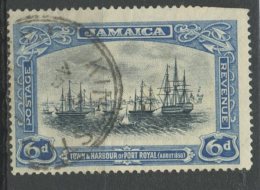 Jamaica 1921 26p Harbour Issue  #95  Trimmed Perfs - Jamaica (...-1961)