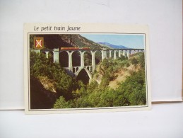 Le Petit Train Jaune - Le Pont Sejourne  "Fontpedrouse" (Francia) - Roussillon