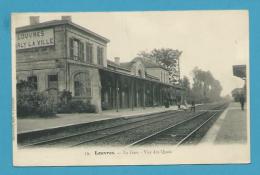 CPA 12 - Chemin De Fer La Gare LOUVRES  95 - Louvres