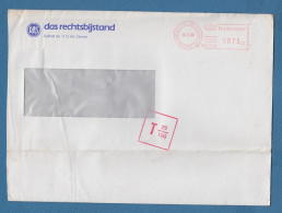 210036 / 1988 - 075 Ct. 1110 AC DIEMEN POSTBUS 130 , POSTAGE DUE 25/100 DAS DAS RECHTTSBIJSTAND , Netherlands Nederland - Lettres & Documents