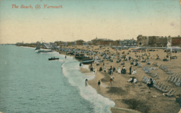 GB YARMOUTH / The Beach / GLOSSY COLORED CARD - Great Yarmouth