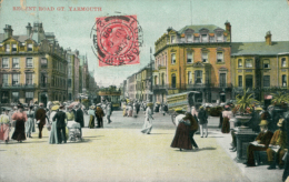 GB YARMOUTH / Regent Road / COLORED CARD - Great Yarmouth