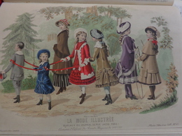 Livre Annee 1881  La Mode Illustree 22eme Annee De Publication - Tijdschriften - Voor 1900