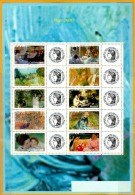 France**LUXE 2006 Personalisé F 3866A à 3875A Feuillet Gommé, Série 10v, Vf Lettre 20g X 10 - Personalized Stamps