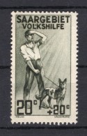 SAAR 104II ABART* 100EUR (R2863 - Unused Stamps