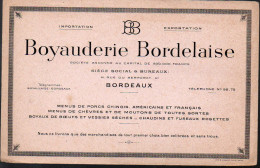 Buvard BOYAUDERIE BORDELAISE (bordeaux) (PPP3229) - B