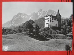 Kriens (LU) - Schloss Schauensee / Werbe- Bzw Vertreterkarte Der Moos´schen Eisenwerke - Kriens