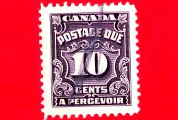 CANADA - Usato - 1935-1965 - Segnatasse - Postage Due - 10 - Segnatasse