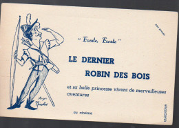 Buvard Le Dernier Robin Des Bois (avec Roger Nicolas) (PPP3239) - D