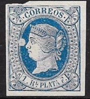 EX COLONIA ESPAÑOLA TELÉGRAFO EDIFIL Nº  11   (*) - Kuba (1874-1898)