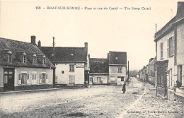 80-BRAY-SUR-SOMME- PLACE ET RUE DU CASTEL - Bray Sur Somme
